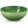 Le Creuset Stoneware Saladeschaal, 24cm bamboo green