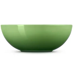 Le Creuset Stoneware Saladeschaal, 24cm bamboo green