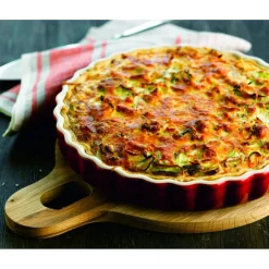 Le Creuset Tartelette- en Quichevorm, 28cm kersenrood