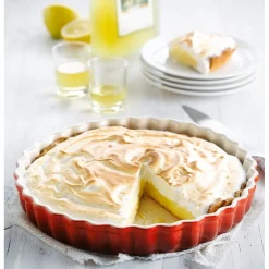 Le Creuset Tartelette- en Quichevorm, 28cm kersenrood
