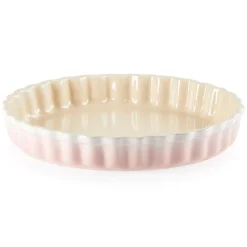 Le Creuset Tartelette- en Quichevorm, 28cm shell pink