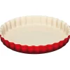 Le Creuset Tartelette- en Quichevorm, 24cm kersenrood