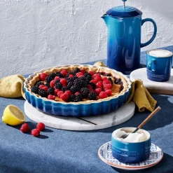 Le Creuset Tartelette- en Quichevorm, 28cm azure