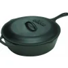 Lodge Deep Hapjespan met Deksel L8CF3, 26cm