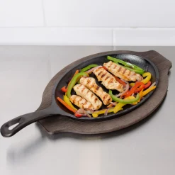 Lodge Serving Bakplaat Ovaal LOS3, 39x19cm
