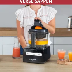 Magimix CS 4200 XL Foodprocessor met Citruspers, zwart
