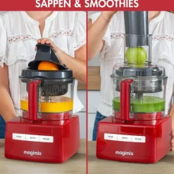 Magimix CS 5200 XL Premium Foodprocessor, rood