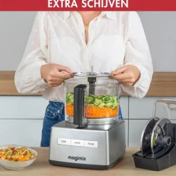 Magimix CS 5200 XL Premium Foodprocessor, mat chroom