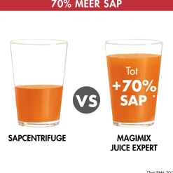 Magimix Juice Expert 3 Sapcentrifuge, mat chroom