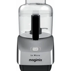 Magimix Le Micro Foodprocessor, mat chroom