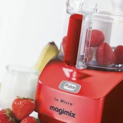 Magimix Le Micro Foodprocessor, rood