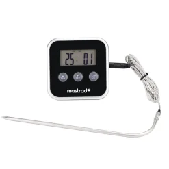 Mastrad M° Square Digitale Thermometer F73600, zwart