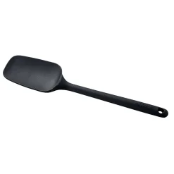 Mastrad All Silicone Lepelspatel, 28cm zwart