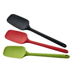 Mastrad All Silicone Lepelspatel, 28cm zwart