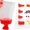 Mastrad Deco Pocket Spuitzak Herbruikbaar F38110, 0,1L rood