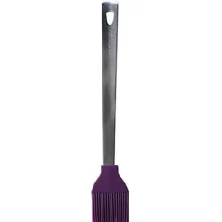 Mastrad Marinade- en Bakkwast F13005, 26cm aubergine