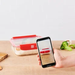 Mastrad Stor'eat Smart Food Vershouddoos F93008, 0,37L groen