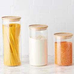 Mastrad Stor'eat Voorraadpot, glas 1,3L
