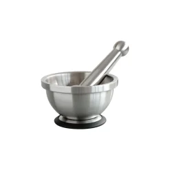 Mastrad Vijzel met Stamper F28050, 13,5cm RVS