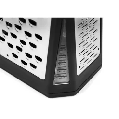 Microplane Elite Blokrasp, 4-zijdig zwart