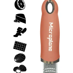 Microplane Premium Classic Zesteur Fijn, cinnamon orange