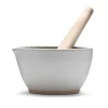 Mujun Suri Bowl met Stamper M, wit