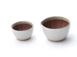 Mujun Suri Bowl met Stamper L, wit