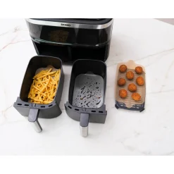 NoStik Dual Air Fryer Beschermfolie, 4 stuks