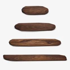 Noyer Messenmagneet, 60cm walnoot