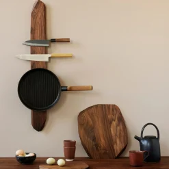 Noyer Messenmagneet, 60cm walnoot