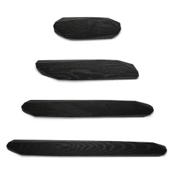 Noyer Messenmagneet, 60cm zwart