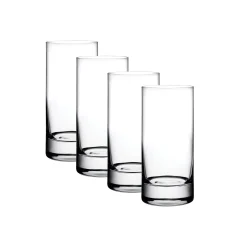 Nude Barcelona Highball Cocktailglazen, 0,415L 4 stuks