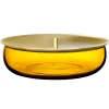 Nude Beret Voorraadschaal, Ø21,4cm amber geel