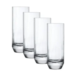 Nude Big Top Highball Longdrink glazen, 0,34L 4 stuks