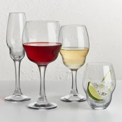 Nude Heads Up Champagneglazen, 0,24L 2-delig