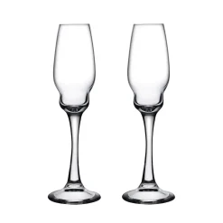 Nude Heads Up Champagneglazen, 0,24L 2-delig