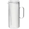 Nuts Waterkaraf met Deksel, 1,2L transparant