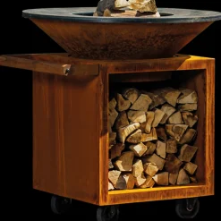 Ofyr Classic+ Storage PRO Corten 100 Vuurschaal