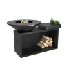 Ofyr Island+ Black 100 Buitenkeuken, keramiek