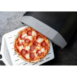 Ooni Pizzaschep Geperforeerd, 35cm aluminium