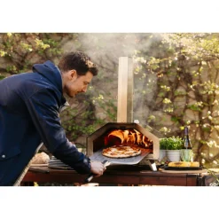 Ooni Pizzaschep Geperforeerd, 35cm aluminium