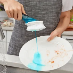 OXO Good Grips Afwasborstel met zeepdispenser