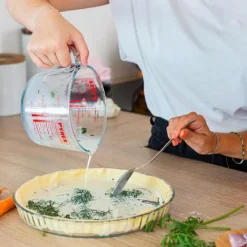 Pyrex Classic Maatbeker met oor, 1L