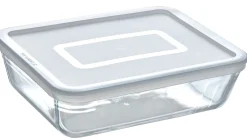 Pyrex Cook & Freeze Schalenset met Deksel, 2-delig 25+22cm