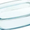 Pyrex Slowcook Ovenschaal met Glazen Deksel, 37x22cm