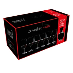 Riedel Ouverture Magnum Glazenset met Apple Decanteerkaraf, 7-delig