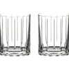 Riedel Resort Double Rocks Glas, 2-delig kunststof