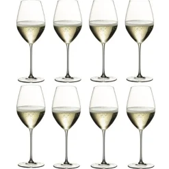 Riedel Veritas Champagne Glazenset, 8-delig