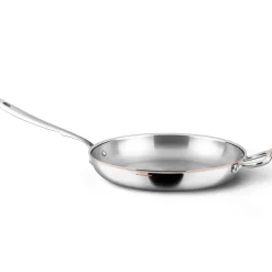 Ruffoni Con Cuore Koekenpan CRC3005Y, 30cm RVS / koper