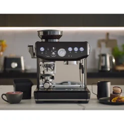 Sage the Barista Express Impress Espressomachine, Black Truffle